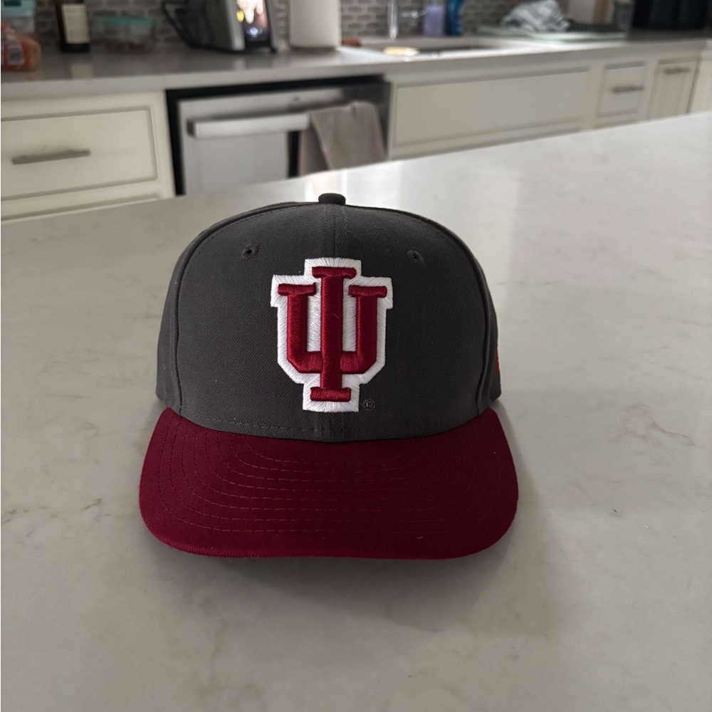 New Era Fitted Hoosiers Hat - Gently worn!